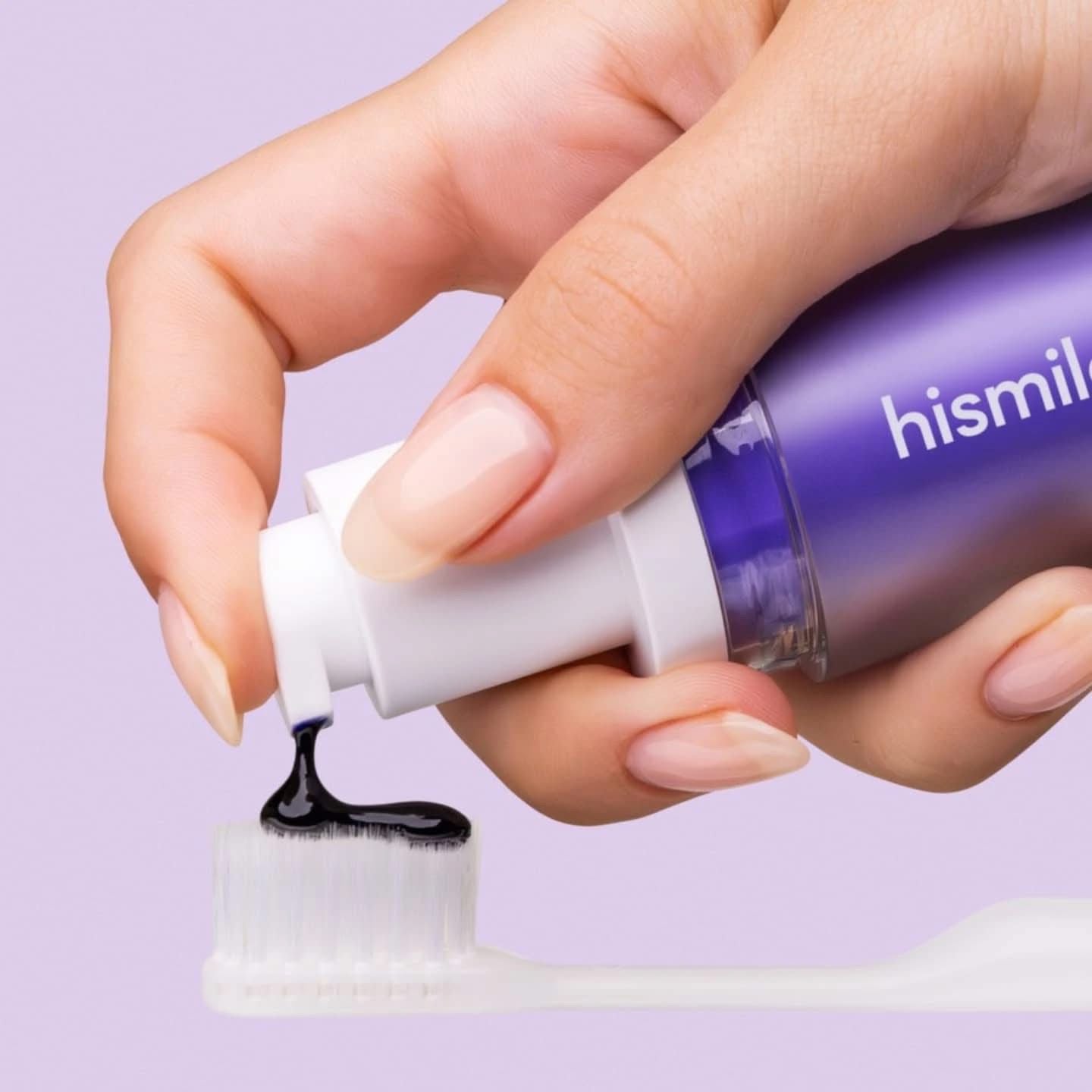 Hismile V34 Colour Corrector, Tooth Stain Concealer, Teeth Whitening Booster, Purple Toothpaste, Color Correcting Technology, V34, Tooth Colour Corrector